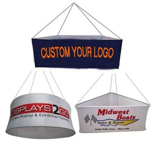 Diseño Personalizado, Impresión Publicitaria, Exhibición para Ferias Comerciales, Banner de Techo de Tela Tensada - Product Image 1