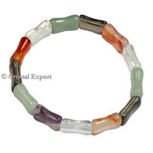 Best Price Gemstone Assorted Crystals <b>Bracelet</b> Hand Crafted <b>Beaded</b> <b>Bracelets</b> - Product Image 1
