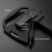Hache G10 multifonctionnelle extérieure Feu/Bois à découper/Tactique/Camping Survival