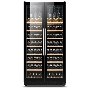 Enfriador de Vino Independiente con Capacidad para 300 Botellas, Refrigerador con Compresor, Gabinete de Doble Zona, Ne-427d, Enfriador de Vino Independiente de Doble Zona - Product Image 1