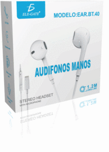 Auriculares internos con cable y conector de 8 pines, controlador dinámico para escuchar música en dispositivos móviles compatibles, calidad de sonido clara - Product Image 4