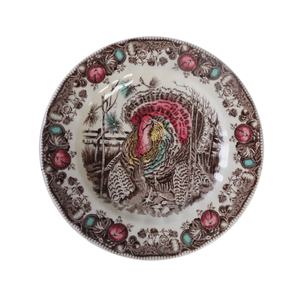 Service de vaisselle en porcelaine émaillée peinte à la main JBS Design britannique, assiettes, bols à salade, bols à céréales, tasses, pour mariage, fête, 8 pouces, usage domestique - Product Image 3