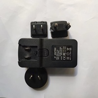 Injecteur PoE avec prise interchangeable EU, UK, US, AU, chargeur 48V, adaptateur PoE 24W avec prise d'alimentation universelle