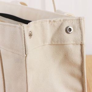 Sac en toile, sac de rangement décontracté à bandoulière, sac à fermeture éclair pour étudiants, sac en toile avec logo imprimé - Product Image 3