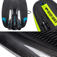Nouvelle Planche de Surf à Essence en Fibre de Carbone 2026, Jet Board Motorisé Haute Vitesse 64KM/H 110CC pour Sports Nautiques Professionnels et Pêche