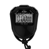 Stopwatch Digital Elektronik Profesional dengan Tampilan Tanggal dan Fungsi Alarm Waktu untuk Pelatih, Jurulatih Kebugaran, dan Wasit