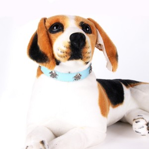 2025 gran oferta PU cuero estilo Punk mascota gato y perro Collar con decoración de calavera pirata