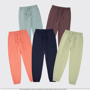 Pantalons Aro pour hommes Pantalons larges pour hommes, caleçons en coton pour hommes Nouveaux sous-vêtements boxer amples en coton Pantalons de sport décontractés pour la maison/ - Product Image 2
