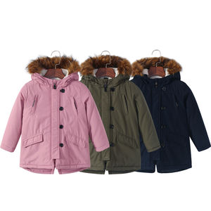 Vestes d'hiver/automne pour garçon et fille, <span class=keywords><strong>manteau</strong></span> rembourré pour adolescents, vêtements d'extérieur, avec capuche pour enfants, nouvelle collection - Product Image 1