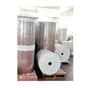 Thermal Paper Jumbo Roll 35gsm To 80 Gsm Raw Material 400mm/640mm/790mm/795mm Width