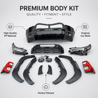 Kit de carrosserie de conversion style Tundra 2021 pour Toyota Hilux Revo Rocco 2016-2021 Pickup 4x4 Modification extérieure