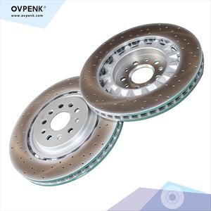 Disco Freno Anteriore in Ghisa per Maserati Ghibli SQ4 Quattroporte AWD 360mm 670030935 DF17008 Ricambi Auto Sportive - Product Image 5