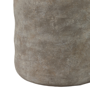 Vaso cilindrico arrotondato in terracotta per latte, vaso da fiori per soggiorno, camera da letto, ufficio, decorazione da tavolo - Product Image 5
