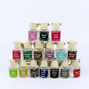 Aromatizante para Auto en Oferta, Multi-Aroma, Botella de Vidrio y Madera, Colgante Decorativo con Aceites Esenciales - Product Image 5