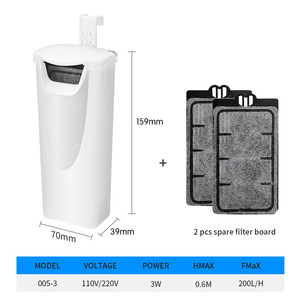 Filtro <span class=keywords><strong>per</strong></span> <span class=keywords><strong>acquario</strong></span> a basso livello <span class=keywords><strong>d</strong></span>'<span class=keywords><strong>acqua</strong></span>, mini cascata interna silenziosa, purificatore <span class=keywords><strong>d</strong></span>'<span class=keywords><strong>acqua</strong></span> <span class=keywords><strong>per</strong></span> tartarughe, pompa <span class=keywords><strong>per</strong></span> acquari di piccole dimensioni. - Product Image 6
