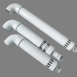 Chaudière à gaz / Poêle / Chauffe-eau Conduit <span class=keywords><strong>de</strong></span> fumée coaxial et concentrique 100/60 mm Conduit <span class=keywords><strong>de</strong></span> ventilation standard en aluminium - Product Image 1