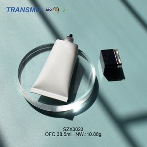 Tube souple écologique personnalisé de 30g pour crème pour les mains, contenant cosmétique souple, tube en plastique pour emballage de crème solaire, tube à presser - Product Image 1