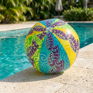 Pelota de Playa Inflable de PVC Personalizada de Fábrica, Ecológica, Solución Totalmente Personalizada para Eventos al Aire Libre, Superventas - Product Image 3