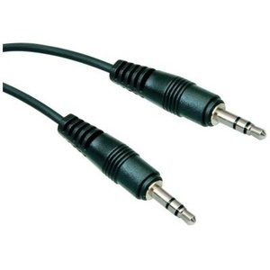 Cable de audio estéreo de 3.5 mm a 3.5 mm, longitud 0.3 m, ideal para conectar dispositivos de audio y mejorar la calidad del sonido. - Product Image 1