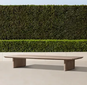 Sassanid Outdoor Patio Garden Sets Hotel Resort Teak Coffee Table Modern Luxury Outdoor Furniture Minimalist