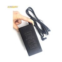 Chargeur de scooter électrique 54,6 V 2 A, adaptateur secteur pour Xiaomi 4 Pro 2e génération / Xiaomi 5 / 5 Pro, chargeur de remplacement pour scooter électrique