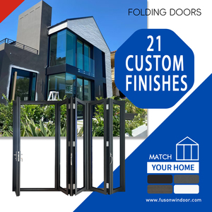 As2047 bi gấp Patio nhôm gấp cửa với kính đôi - Product Image 4