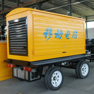 10KW 20kW 30Kw 40kw 50kw 3 giai đoạn im lặng Máy phát điện diesel thiết lập di động nhà Máy phát điện diesel Trailer Máy phát điện công nghiệp - Product Image 3