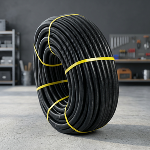 Tubo Corrugato in PVC da 50m 25mm (Tupersa 070500025) - Colore Nero, Confezione in Rotolo - Product Image 2