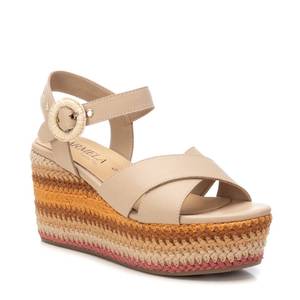 Sandalias de Plataforma con Cuña para Mujer, Modelo 162238, Estilo Verano, Marca Carmela - Product Image 2