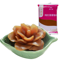 Guangzhou Restaurant bricolage pâtisseries chinoises utilisées boule de riz Mooncake farce 5Kg boîte sac doux rouge graines de Lotus pâte gâteau de lune