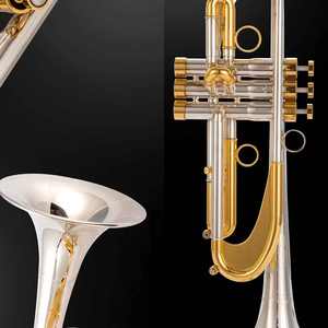 เครื่องดนตรีทรัมเป็ตแบบ B Flat สำหรับผู้เริ่มต้นและผู้ใหญ่ ระดับมืออาชีพ สำหรับการสอบ - Product Image 5