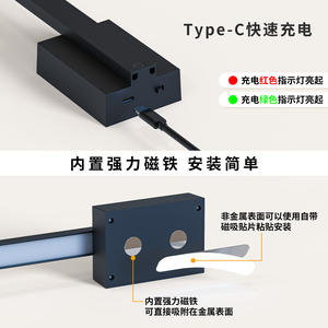 Applique murale LED minimaliste moderne 120 cm avec télécommande, étanche, pour intérieur/extérieur, idéale pour couloir d'hôtel et escalier - Product Image 4