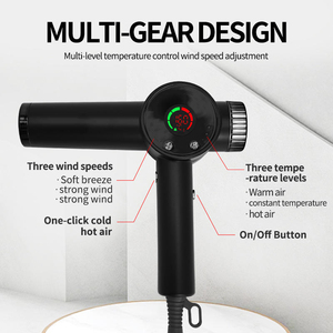<span class=keywords><strong>Asciugacapelli</strong></span> Regolabile a 3 Temperature con 110.000 RPM, Potente 1800W, 3 Velocità, Bocchetta Funzionale per Tutti i Tipi di Capelli - Product Image 4