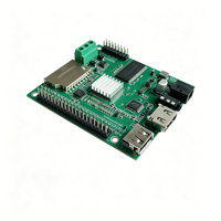 Módulo de Reproducción de Video Multimedia Industrial FJD-8500HD, Placa Decodificadora HD MP4, Control por Puerto Serie RS485, Función Personalizable, PCBA