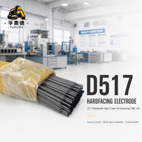 Électrode de revêtement D517 2Cr13 pour soupapes, en acier inoxydable martensitique à haute teneur en chrome, avec propriété de durcissement à l'air
