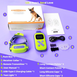 3300FT Impermeable 4 Modos de entrenamiento <span class=keywords><strong>Collar</strong></span> de ladridos Automático de ladridos y perro <span class=keywords><strong>Collar</strong></span> de entrenamiento Combo <span class=keywords><strong>Collar</strong></span> de ladridos con control remoto - Product Image 6