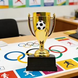 Campeón <span class=keywords><strong>del</strong></span> <span class=keywords><strong>Mundo</strong></span> de los deportes de fútbol trofeo de la Copa - Product Image 6