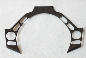 Embellecedor Decorativo de Volante de Fibra de Carbono Genuina para GT-R R35 08-16, Mejora Interior - Product Image 2