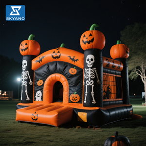 Le château gonflable surdimensionné pour Halloween est entièrement immersif, idéal pour jouer lors des événements d'Halloween - Product Image 3