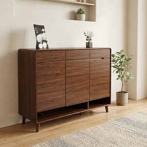 Meuble à chaussures autoportant moderne, console de rangement au design minimaliste pour salon - Product Image 4