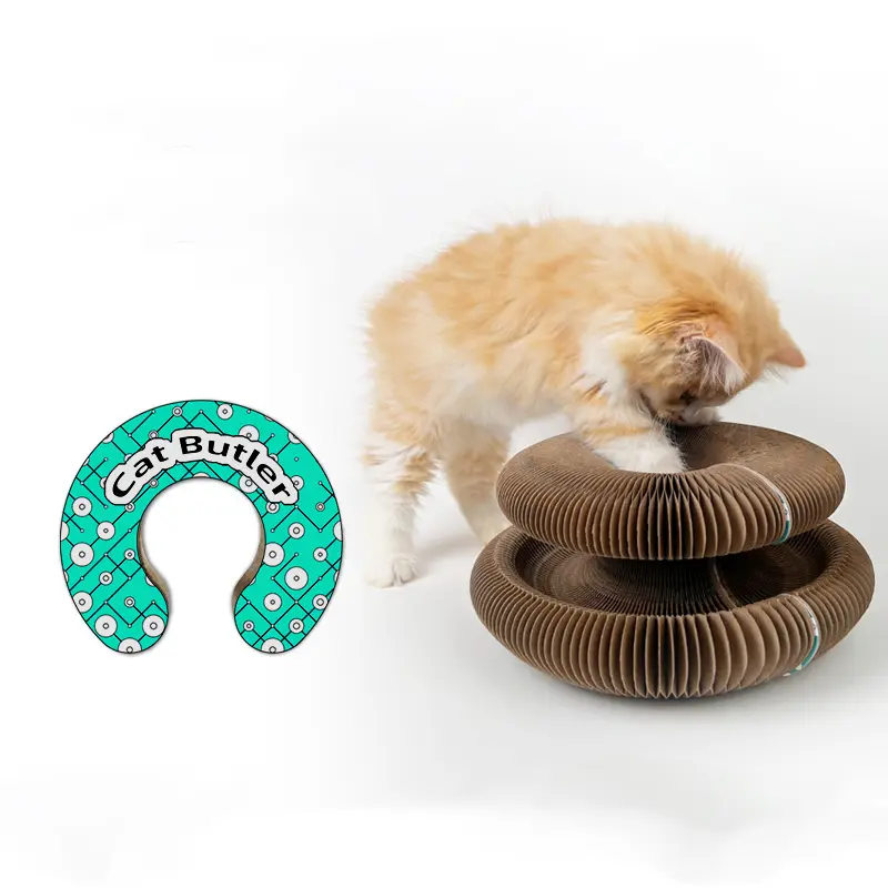 Органная кошачья доска для царапин волшебное гофрированное гнездо для кошек прочное магнитное складное не может Крошиться игрушки для кошек