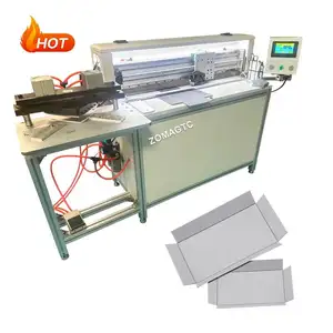 Hot Sale Automatic Grooving Machine To Make Cardboard Boxes Rigid Box Automatic Making Machine V Cardboard Grooving Machine