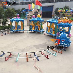 Divertente Trenino per Bambini, Giostra per Parchi a Tema, Grande <span class=keywords><strong>Treno</strong></span> su Rotaia in Vendita, Trenino Elettrico Personalizzato per Centri Commerciali, 1 Set - Product Image 3
