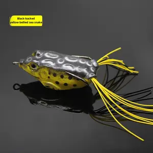 Rana del tuono simulato 4.5G/8G/13G di punte a doppio amo esca di pesce nero esca esca di plastica finta attrezzatura da <span class=keywords><strong>pesca</strong></span> <span class=keywords><strong>per</strong></span> specie bersaglio di carpe - Product Image 6