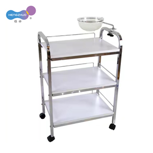 3-Level Moderne Roestvrijstalen Salon Trolley Kar Metalen Handkar Voor Nagel Manicure Spa Massage Behandeling Voor Woonkamer Gym - Product Image 2