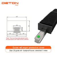DETON Soufflets flexibles anti-poussière sur mesure, protection adaptée aux équipements de découpe laser CNC