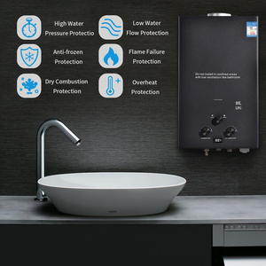 Calentador <span class=keywords><strong>de</strong></span> Agua a Gas <span class=keywords><strong>sin</strong></span> Tanque OGMIE <span class=keywords><strong>de</strong></span> Alta Calidad, 36KW, para Uso en Autocaravanas, Acero Inoxidable, Eficiencia Energética Clase A, Compatible con GLP/GN - Product Image 4