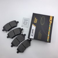 Plaquettes de frein avant en céramique métallique ultra-performantes OEM JR1389 pour système de freinage Chery A3 Flagcloud, faible émission de poussière, directement de l'usine