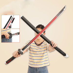 104Cm Chất Lượng Cao Quỷ Slayer Thanh Kiếm Nhà Máy Giá Bán Buôn Bằng Gỗ Có Thể Tháo Rời <span class=keywords><strong>Samurai</strong></span> Thanh Kiếm Tre Cho Chơi - Product Image 4