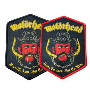High Quality Patches Custom Embroidered Woven Patch <b>Band</b> Badges - Product Image 1